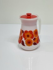 Vintage - Arcopal Lotus milk jug juice jug water jug Pitcher