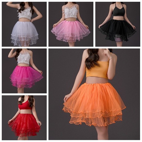 Jupe courte tulle - tulle, volants