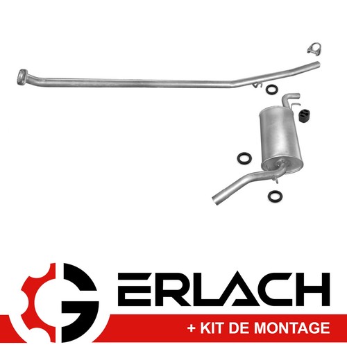 Echappement silencieux pour