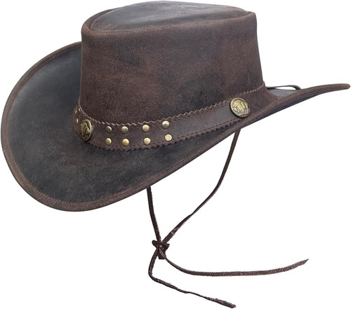 Chapeau cowboy vintage noir - cowboy,