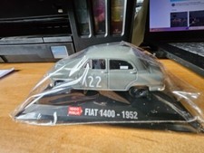 RARE ! voiture 1/43 FIAT 1400 rallye Mille Miglia 1952
