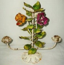 VINTAGE ITALIAN TOLE ROSES