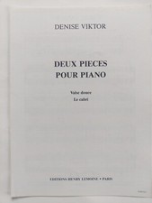 Partition " DEUX PIÈCES pour