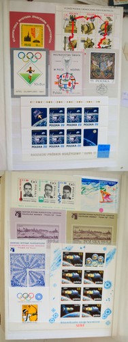 Pologne collection blocs - pologne, et