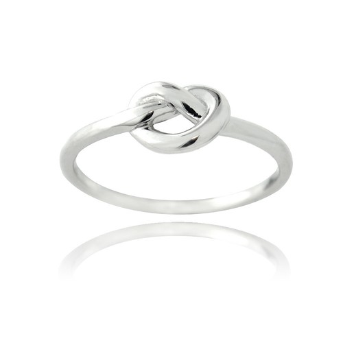 925 argent poli amour - argent, bague