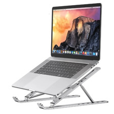 Support Ordinateur Portable PC compatible MacBook iPad Pliable Leger alu