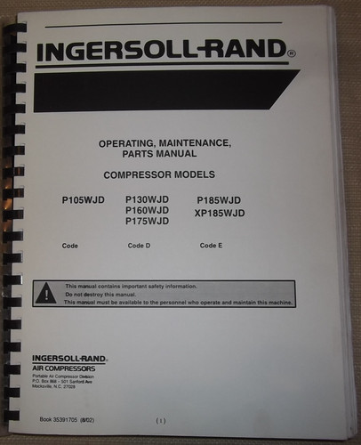 Ingersoll rand wjd - wjd, séries
