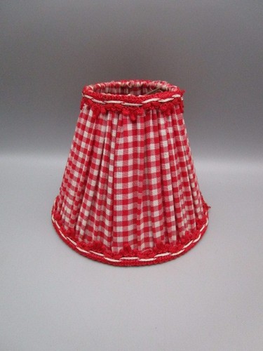 Petit abat jour vintage vichy - petit, abat-jour