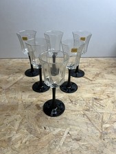 Lot De 6 Verres A Boire Pied