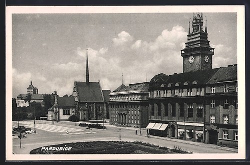 Carte postale pardubice - postale,