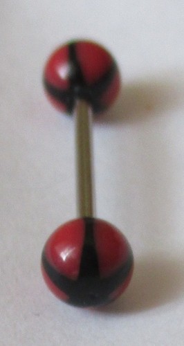 Piercing langue barbell - de, 19
