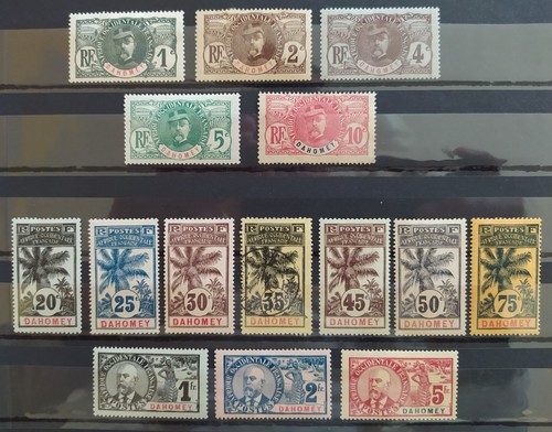 Dahomey serie faidherbe - serie,