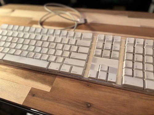 Clavier usb filaire apple - clavier,