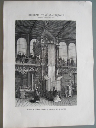 Gde publicité ancienne 1870 - gde,