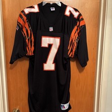 Boomer Esiason Cincinnati Bengals 1986 Russell Athletic Sample Jersey size 48
