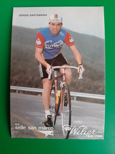 Cyclisme carte cycliste - cyclisme, sergio