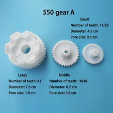 1 Plastique Gear for Vitesse 550 & 390 Enfants Électrique Voiture Jouet Trotteur