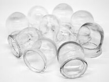 Vintage soviet glass cupping jars for children,lot of 10pcs