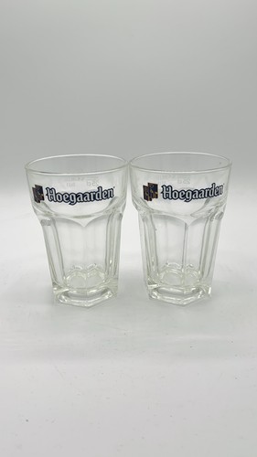 Verres biere hoegaarden - biere, bleu