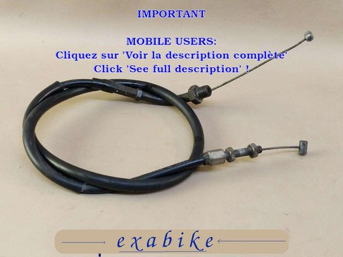 Cable des gaz - ouverture, pour