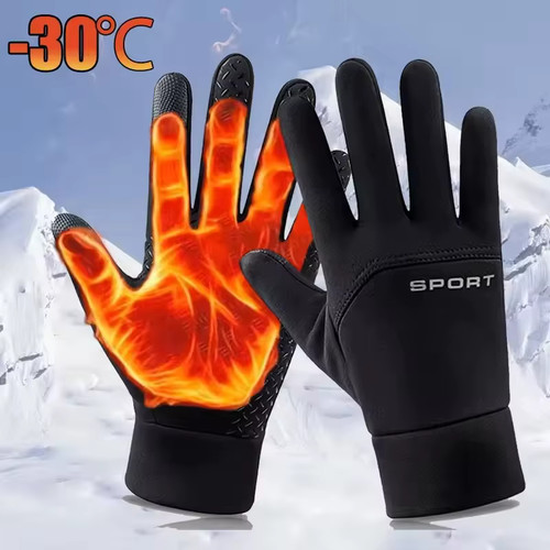 Gants chauds hiver thermiques - hiver,