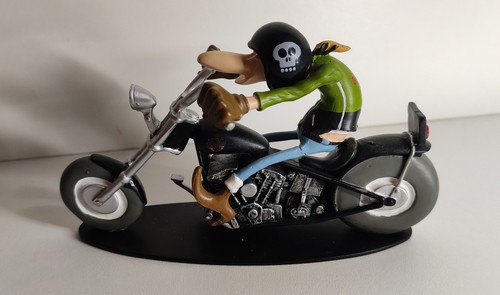 Figurine moto résine - moto, joe