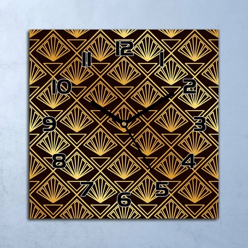 Horloge murale design verre - murale,