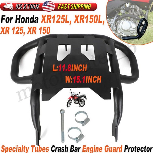 Black engine guard frame - engine,
