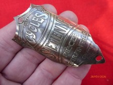 Ancienne Plaque  de Vélo