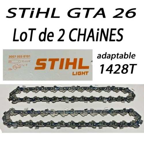 Lot chaînes 4 mini - chaînes, 1/4