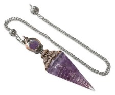 Pendule Améthyste Orgonite 6 Facettes