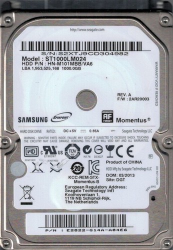 St1000lm024 n - st1000lm024, p/n