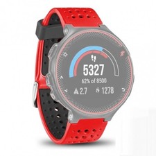 Bracelet Montre Pour GARMIN FORERUNNER 220 230 235 630 620 735XT Rouge Noir