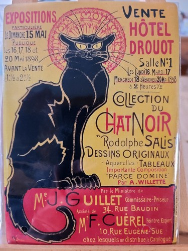 Plaque métal - -,
