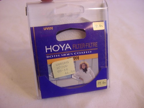 Hoya filter both sides - both, coated