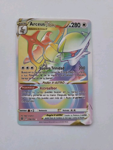 Carte pokemon arceus 176 172 - carte,