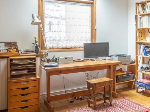Bureau table travail en - table, de