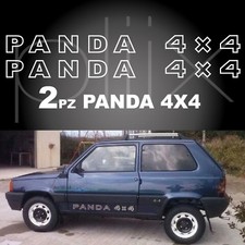 Panda 4x4 Autocollants Tuning Logo Fiat Armes Sisley Tout Terrain