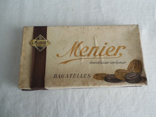 Ancienne boite chocolat menier - ancienne,