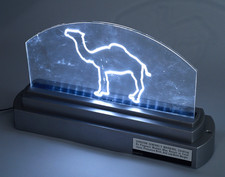 Vintage Camel Cigarette Sign Horeca Edge Lighted Glorifier Image Works Display