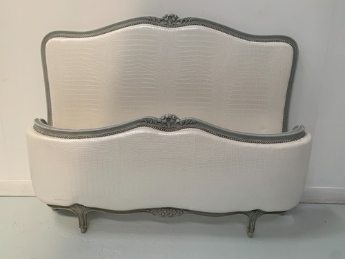 Lit corbeille style louis - lit,