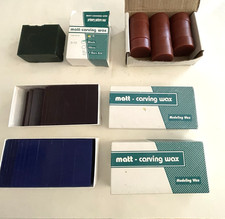 MATT & WIZARDWAX CARVING Jewelry MAKING Assorted Sizes Color Design Model LG LOT