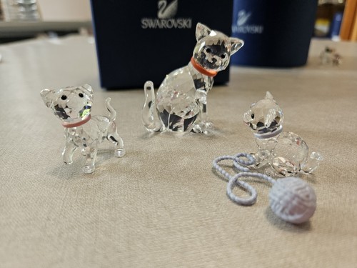 Swarovski famille chats - famille, de