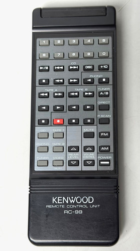 Kenwood remote control - kenwood, rc-99