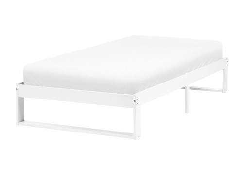 Lit minimaliste bois pin - bois,