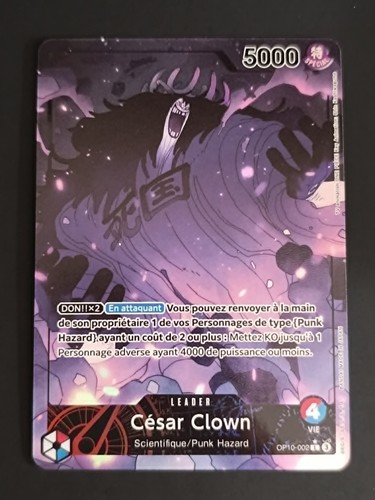 Carte one piece - game, fr