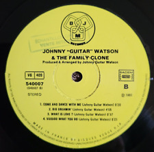 Johnny Guitar Watson LP 33T France 1981 ESTAMP PROMO Etat NEUF (Mint-/Mint-)