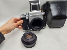 Pentacon Six TL 6x6 Camera w/ Carl Zeiss Jena MC Biometar 80mm F2.8 Lens & Case