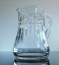 BACCARAT CRYSTAL JUG PITCHER MODEL SIZE PICCADILLY BACCARAT SIGNED