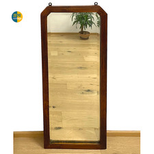 Grand miroir mural art déco